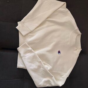Champion Cream Crewneck Sweatshirt